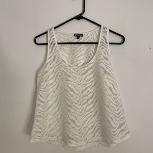 Lily White Cover Up Tank